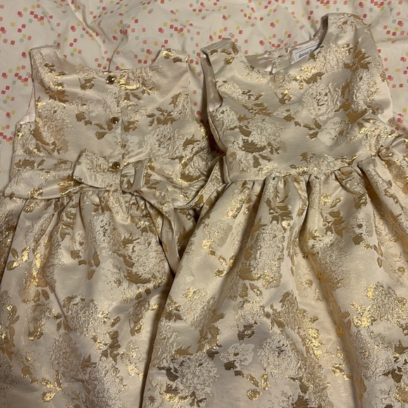 Special occasion size Gymboree high low dress. White and gold Sizes 5, 6, 10, 12 - Picture 6 of 6